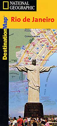 RIO DE JANEIRO "Destination" map Brazil.