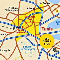 TUNIS "Destination" map.