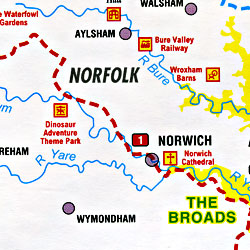 Norfolk Touring Maps.