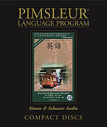 Pimsleur English For Mandarin Chinese Speakers, Audio CD Language Course.