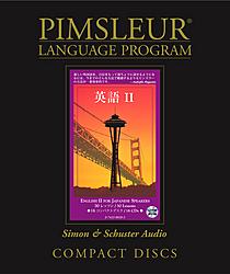 Pimsleur English For Japanese, Level 2 Speakers, Audio CD Language Course.