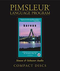 Pimsleur Korean Comprehensive Audio CD Language Course.