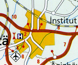 Caucasus Road and Topographic Tourist Map.