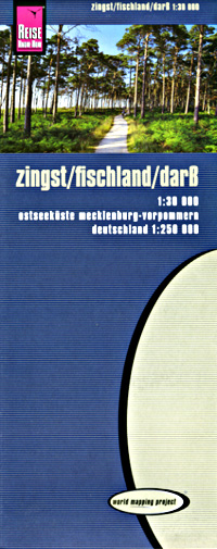 Zingst and Surrounding Area Road Map and Surroun, Germany.