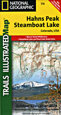 Hahns Peak and Steamboat Lake Area.