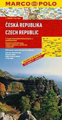 Czech Republic Road and Tourist Map. Marco Polo edition.