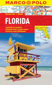 Florida Road and Tourist Map. Marco Polo edition.