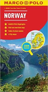 Norway Road and Tourist Map. Marco Polo edition.