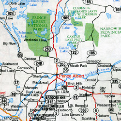 United States, Canada and Mexico Road and Tourist ATLAS.