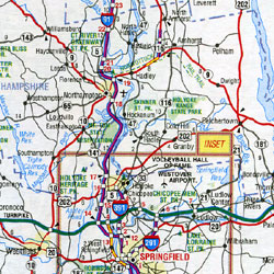 United States, Canada and Mexico "North America" Road and Tourist ATLAS.