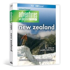 Richard Bang's Adventures With Purpose: New Zealand - Travel Video - Blu-ray Disc.