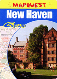 NEW HAVEN "MapQuest", Connecticut, America.