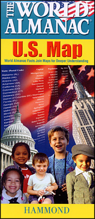 United States and "World Almanac" Road and Tourist Map.