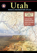 Utah Road and Recreation Atlas, America.