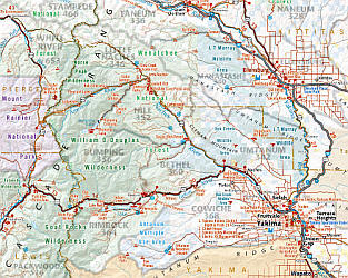 Washington Road Maps | Detailed Travel Tourist Driving