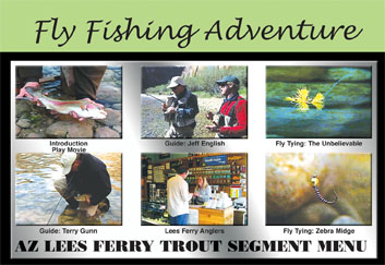 Fly Fishing Adventure, Arizona's Lee's Ferry Trout - Travel Video.