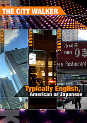 Typically English, American or Japanese - Travel Video.