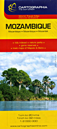 Mozambique Road Map | Detailed, Travel, Tourist, Driving