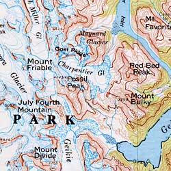 Alaska Road, Topographic, and Shaded Relief Tourist ATLAS and Gazetteer, America.