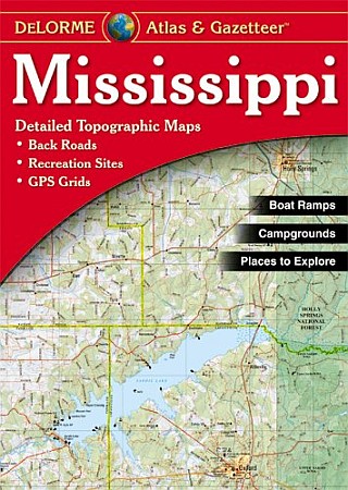 AAA State Series Folding Road Map Louisiana and Mississippi 2017