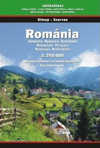 Romania Tourist Road Atlas.