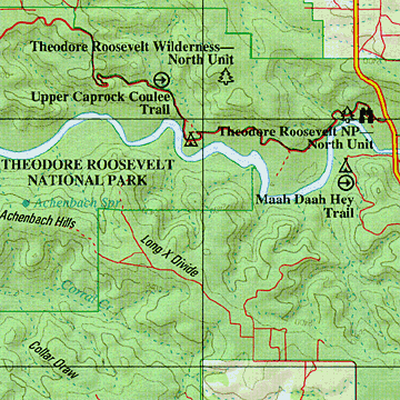 North Dakota Road, Topographic, and Shaded Relief Tourist ATLAS and Gazetteer, America.