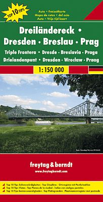 Tripoint Dresden - Wroclaw - Prague, Czech Republic.