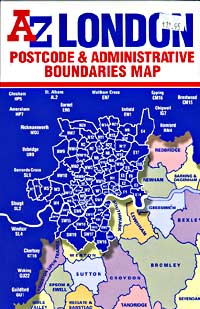LONDON "Postal Districts", England, United Kingdom.