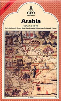 Arabia Road and Tourist Map.