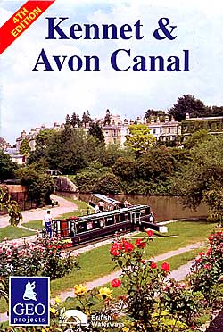 Kennet and Avon Canal Map.