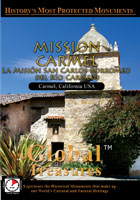 Mission Carmel (La Mision San Carlos Borremeo De Rio Carmelo) California - Travel Video.