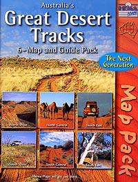 Australia Great Desert Tracks - Map Pack and Guide.
