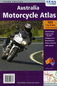 Australia Motorcycle Tourist Road ATLAS.