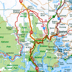 Australia Road Atlas | Detailed Travel Tourist Driving