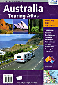 Australia SPIRAL Touring Road ATLAS.