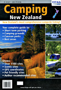 New Zealand Road and CAMPING ATLAS.