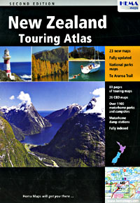 New Zealand "TOURING" Road ATLAS.