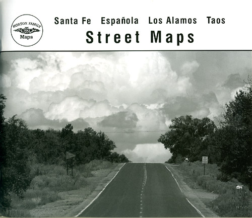 Santa Fe Street ATLAS, New Mexico, America.