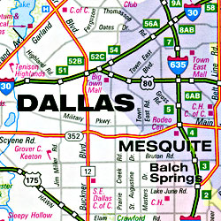 Texas Road Maps | Detailed Travel Tourist Driving