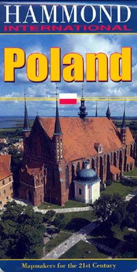 Poland Road and Tourist Map.