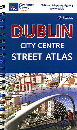 DUBLIN Pocket City Street ATLAS, Ireland.