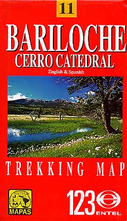 Bariloche Trekking Map - Cerro Catedral (Cathedral Hill).