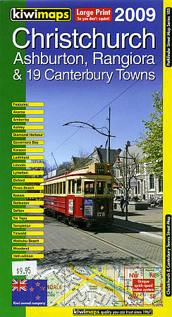 Christchurch & 19 Canterbury Towns, New Zealand.