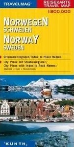 Norway Road and Tourist Map.
