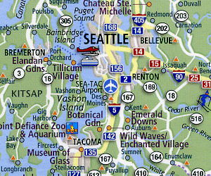 Seattle "Popout", Washington, America.