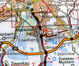 Mid-East Germany #544 (Thuringen-Sachsen).