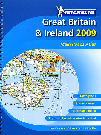 Great Britain and Ireland Tourist Road ATLAS.