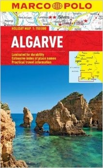 Algarve Holiday Map Road and Tourist Map. Marco Polo edition.