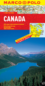 Canada Road and Tourist Map. Marco Polo edition.