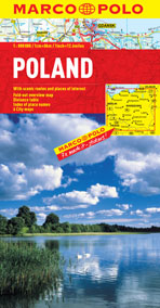 Poland Road and Tourist Map. Marco Polo edition.